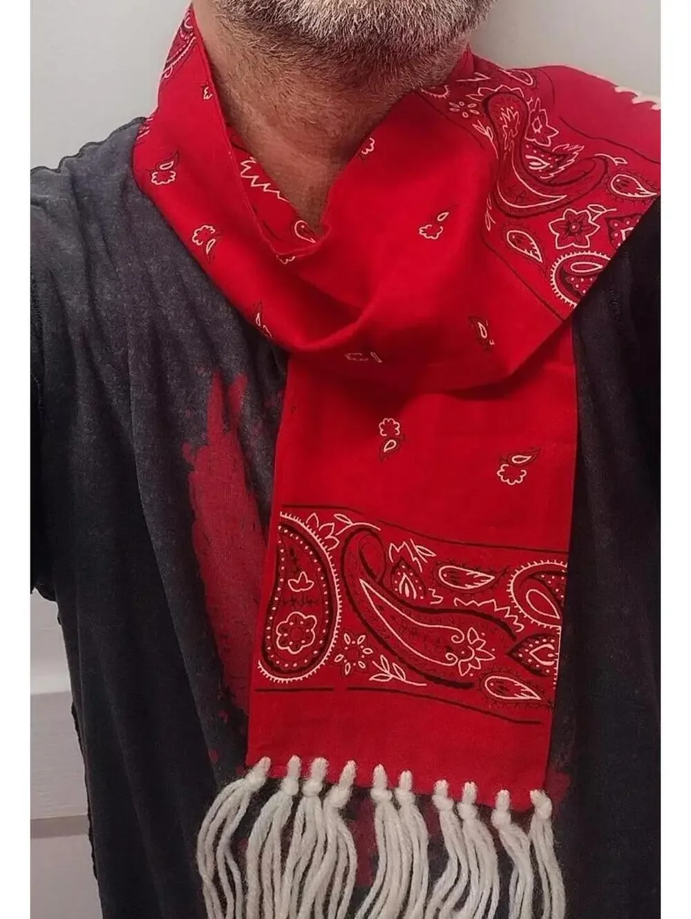 RED BANDANA COTTON sometimes greatest